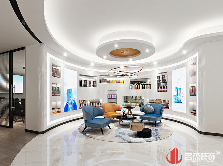 高科技公司展厅装建