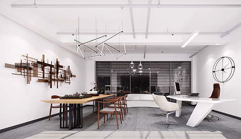 广州字节工厂科技办公室装建设计