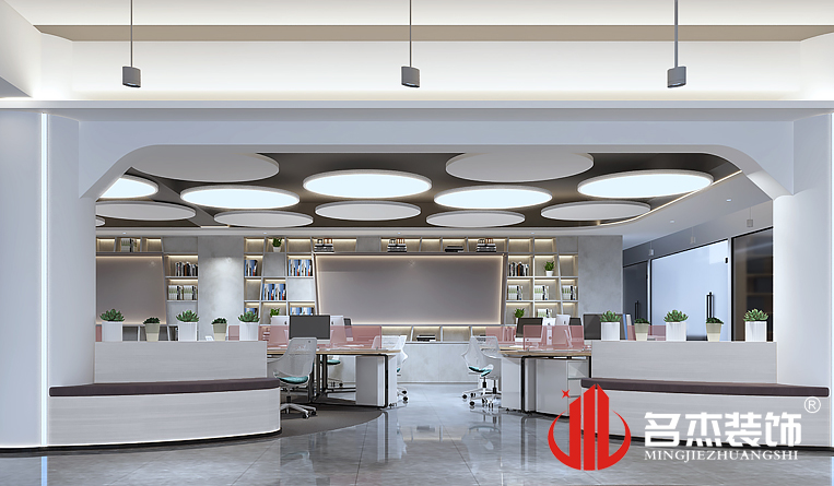 办公区域装建设计成效