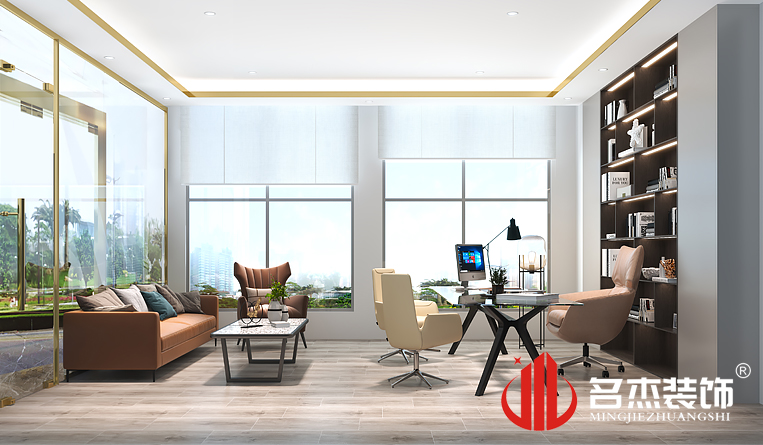 经理室装建设计成效