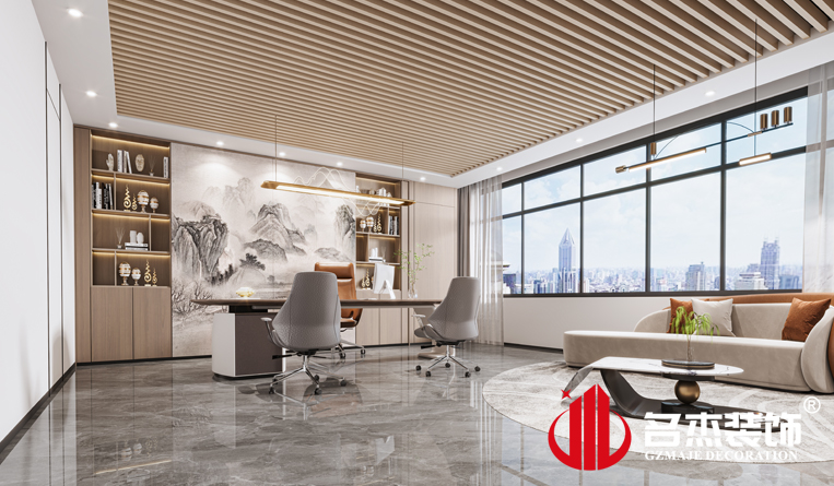 经理室装建设计成效