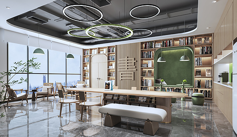 广州礼顺堂滋养品办公室装建设计