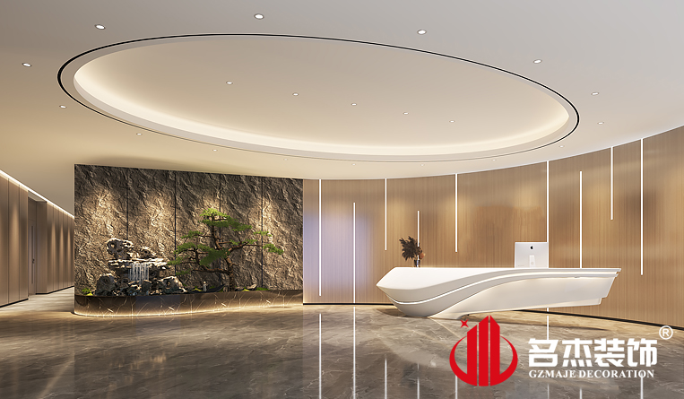 前台装建设计成效