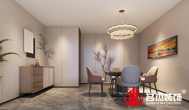 中包间装建设计成效