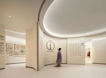 全新东方美学的办公装建设计总部是若何打造的——杭州十三余