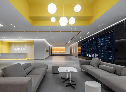 深度衔接消费者和品牌的办公室装建设计空间是若何打造的——认养一头牛