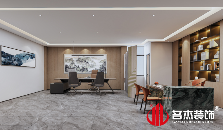 经理室装建设计成效