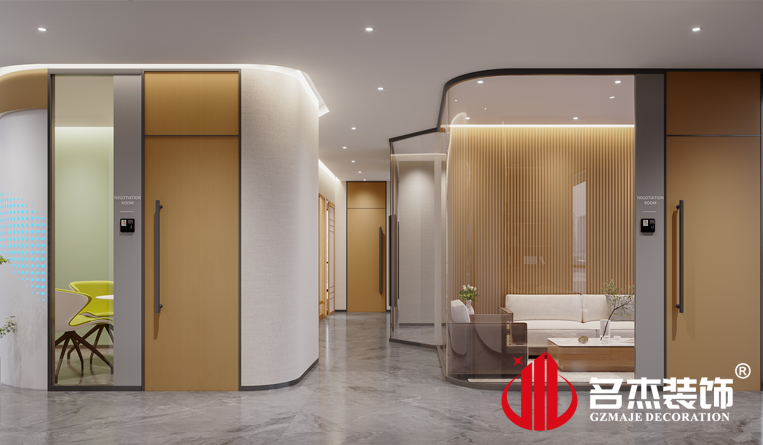 洽谈室装建设计成效