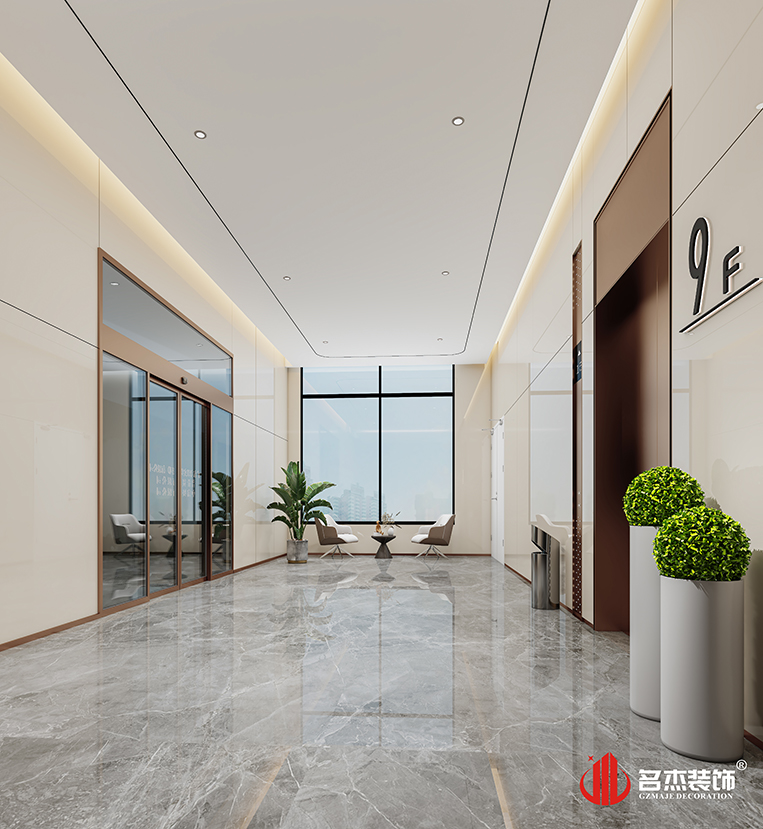 电梯间装建设计成效