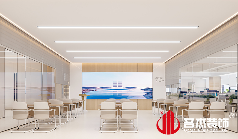 培训室装建设计成效